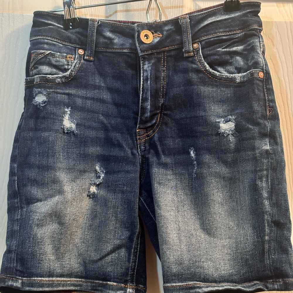 Women's Distressed Jean Shorts